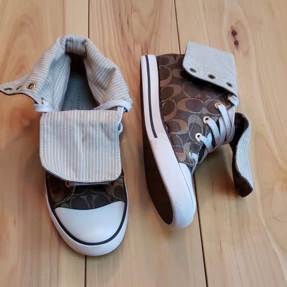 Coach Shoes - COACH BONNEY HI-TOP SHOES